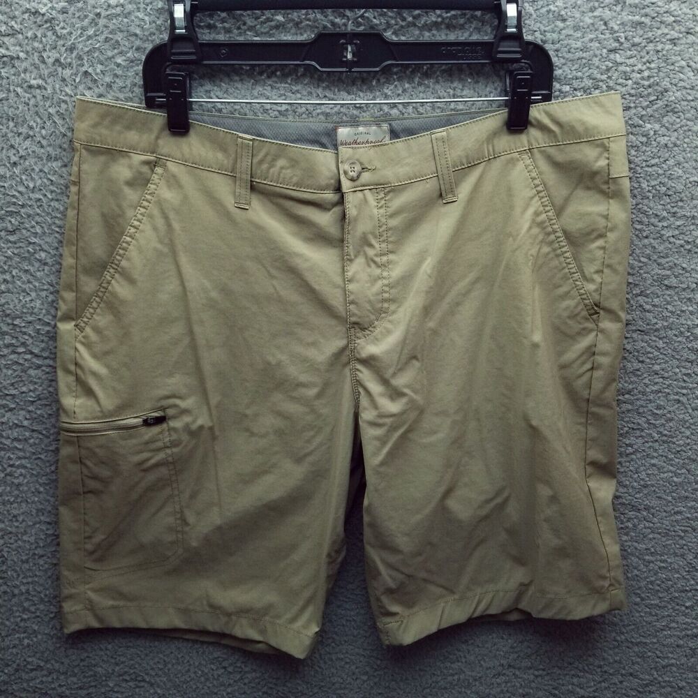 Weatherproof Men's 38 Beige Cargo Shorts 39.5" 10" 12"